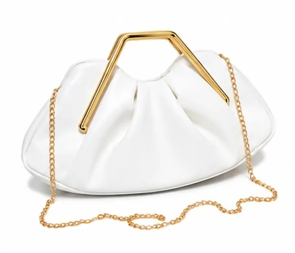 White_Pu_Non_Leather_Clutch_Sling_Bag_For_Women