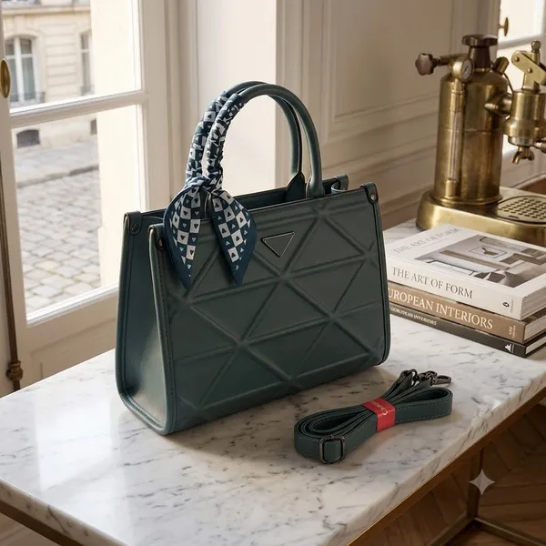 Green_Pu_Non_Leather_Handbag_For_Women