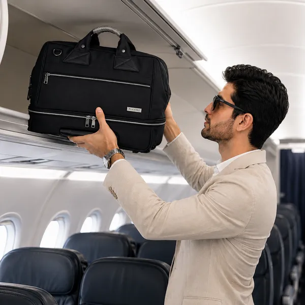 Black_Nylon_Double_Decor_Duffle_Trolley_Bag