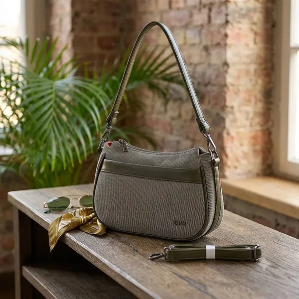 Olive_Pu_Non_Leather_Shoulder_Bag_For_Women