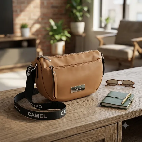 Tan_Pu_Non_Leather_Crossbody_Handbag_For_Women