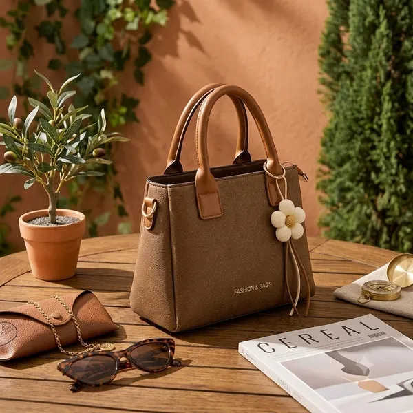 Brown_Pu_Non_Leather_Handbag_For_Women