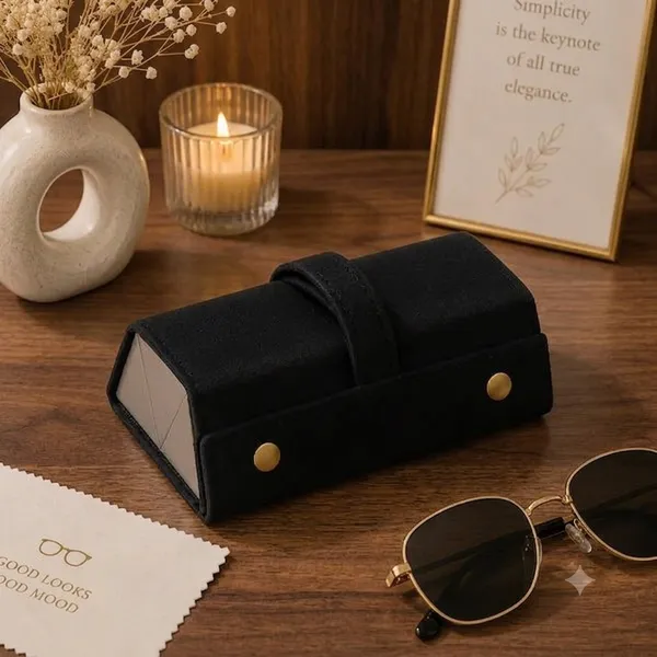 Black_Fabric_Velvet_Mix_Sunglasses_Case_For_Women