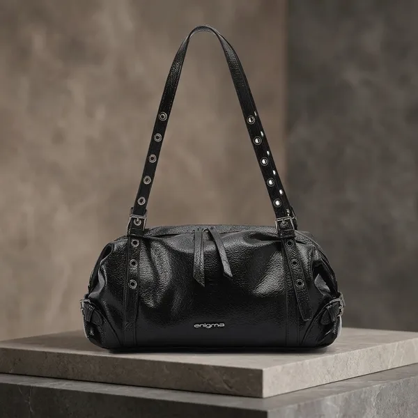 Black_Pu_Leather_Handbag_For_Women