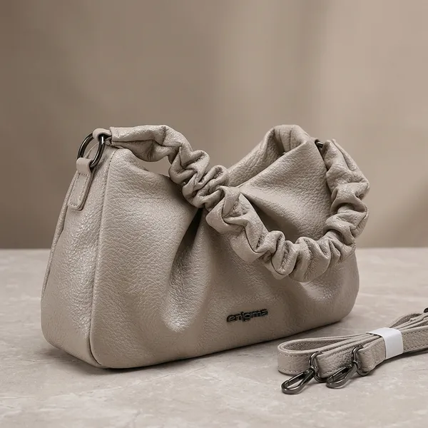 Beige_Pu_Leather_Handbag_For_Women