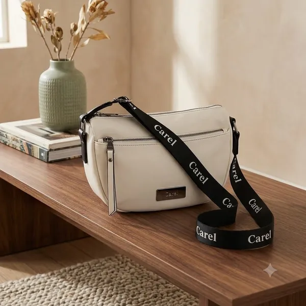 White_Pu_Non_Leather_Shoulder_Bag_For_Women