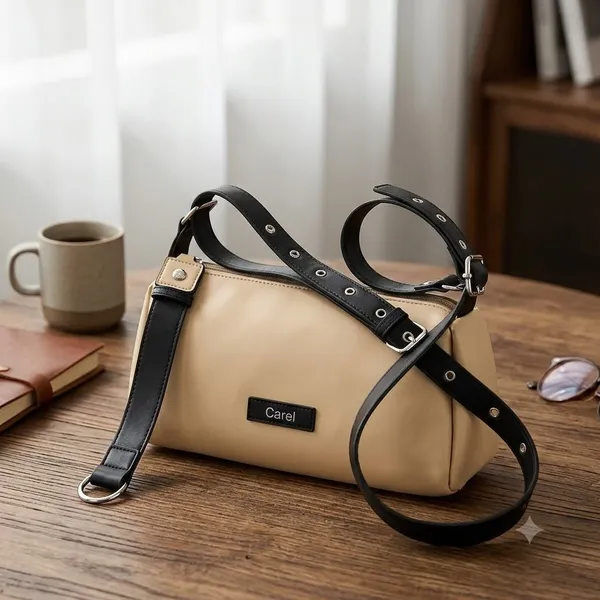 Beige_Pu_Non_Leather_Sling_Bag_For_Women