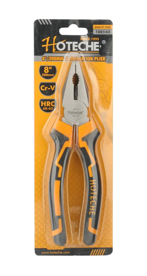 HOTECHE_8_INCH_COMBINATION_PLIER_WITH_ERGONOMIC_GRIP