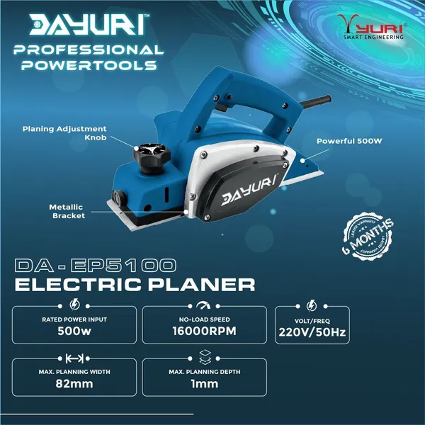 DAYURI_DA-EP5100_500W_ELECTRIC_PLANER_82MM