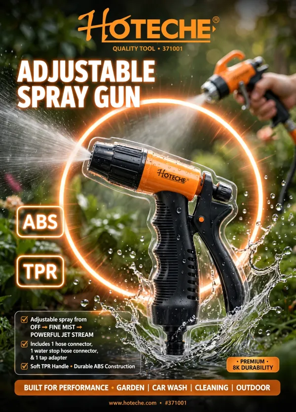 HOTECHE_ADJUSTABLE_PLASTIC_SPRAY_GUN_FOR_GARDEN_AND_CAR_WASH