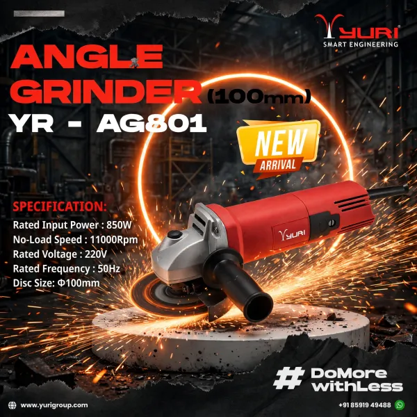YURI_850W_YR_AG-801_100MM_RED_AND_BLACK_ANGLE_GRINDER