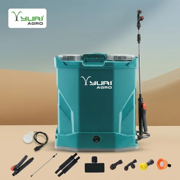 YURI_AGRO_YR-AKS1156_16L_BATTERY_POWERED_AGRICULTURAL_KNAPSACK_SPRAYER