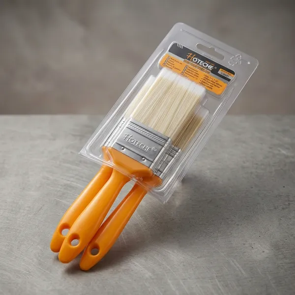 HOTECHE_3-PIECE_MULTI_FIBER_BRUSH_SET_WITH_ORANGE_HANDLES