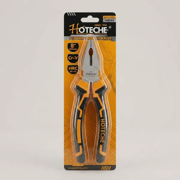 HOTECHE_8_INCH_COMBINATION_PLIER_WITH_ERGONOMIC_GRIP