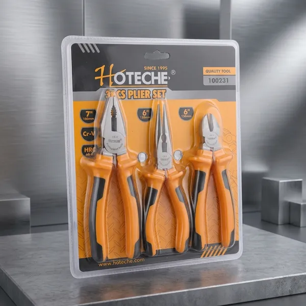 HOTECHE_3_PIECE_PLIERS_SET_WITH_CUTTING_AND_GRIPPING_FUNCTION