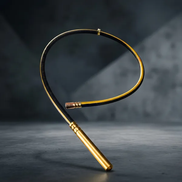 YELLOW_FLEXIBLE_CONCRETE_VIBRATOR_SHAFT_FOR_CONSTRUCTION_1.5METRE