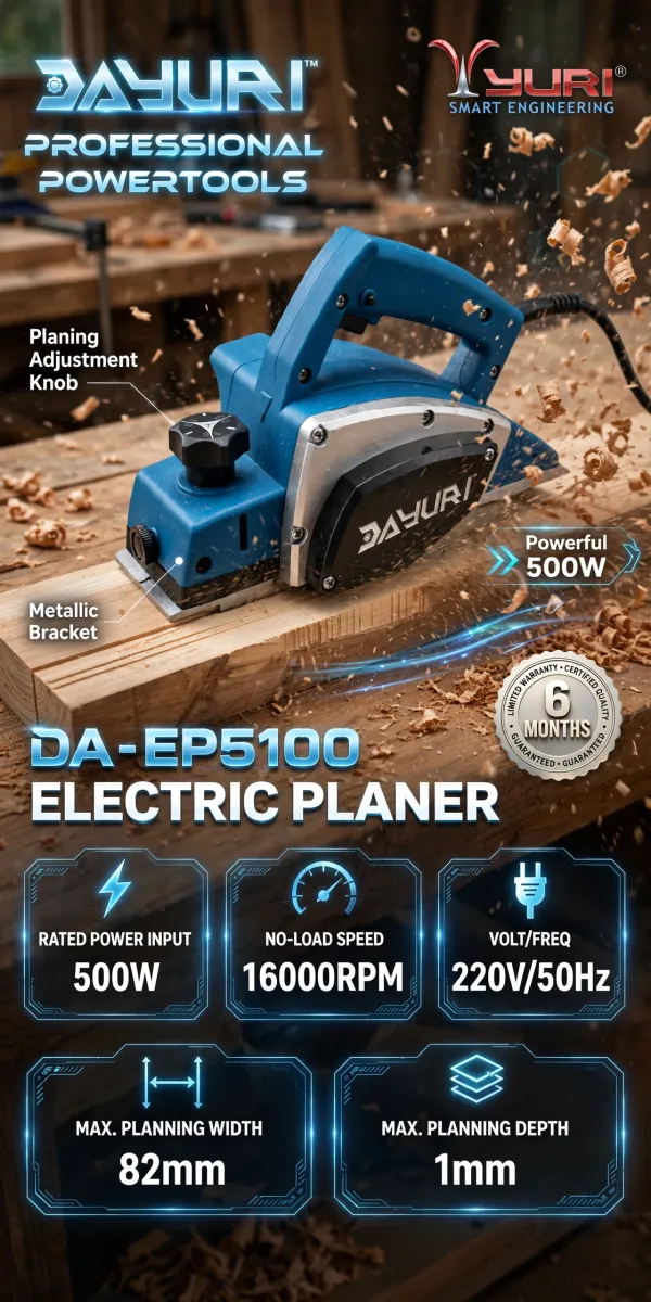 DAYURI_DA-EP5100_500W_ELECTRIC_PLANER_82MM