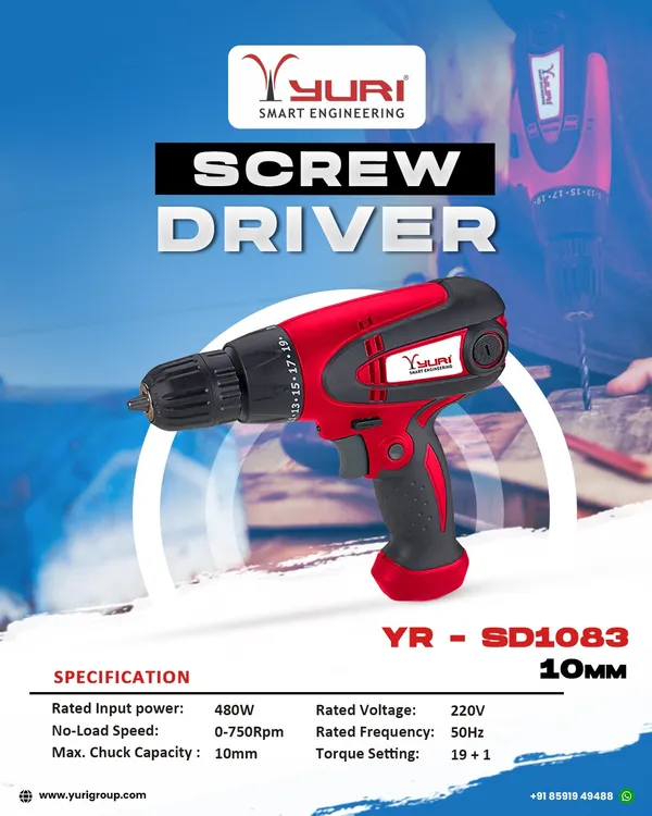YURI_YR-SD1083_10MM_CORDLESS_SCREWDRIVER_480W_ELECTRIC_DRILL_MACHINE