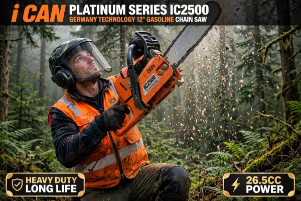 ICAN_IC2500_25CC_GASOLINE_CHAIN_SAW_GERMANY_TECHNICS