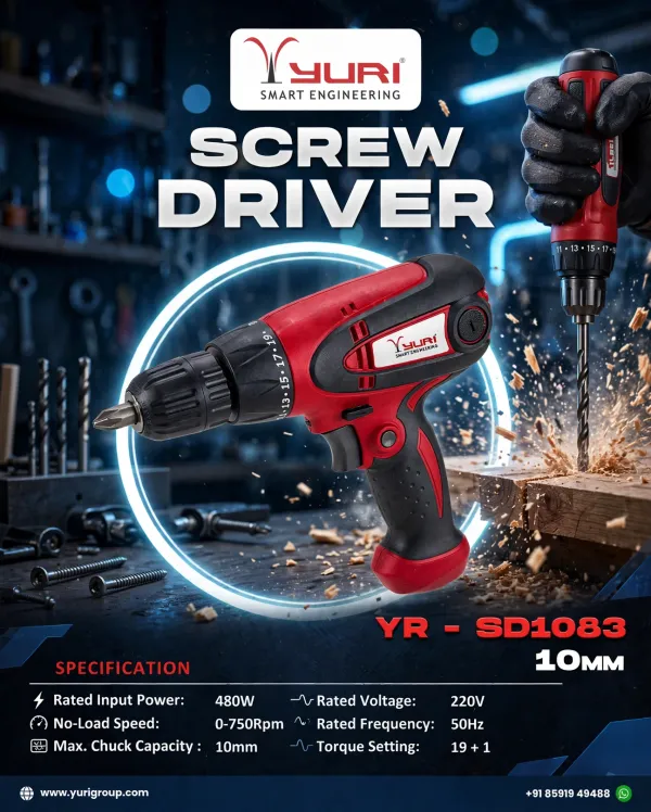 YURI_YR-SD1083_10MM_CORDLESS_SCREWDRIVER_480W_ELECTRIC_DRILL_MACHINE