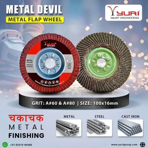 YURI_METAL_DEVIL_METAL_FLAP_WHEEL_A#60_&_A#80_GRIT_-_(PACK_OF_10)