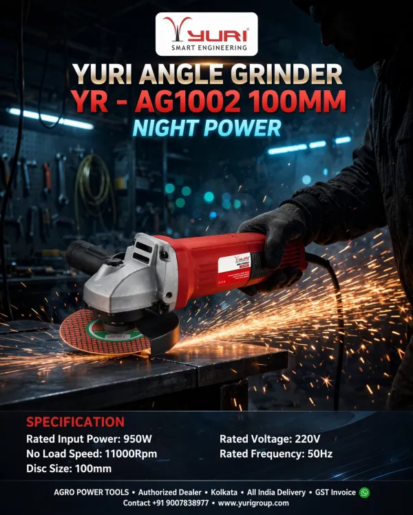 YURI_YR-AG1002_950W_100MM_ANGLE_GRINDER_FOR_INDUSTRIAL_USE