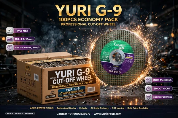 YURI_G-9__4_INCH_PROFESSIONAL_CUT-OFF_WHEEL_(PACK_OF_100)