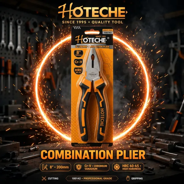 HOTECHE_8_INCH_COMBINATION_PLIER_WITH_ERGONOMIC_GRIP