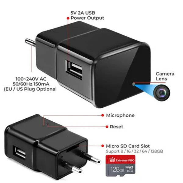 Spyhub_Wifi_Rectangle_Charger_Camera