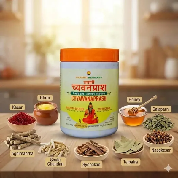 Sugar_Free_Shashvi_Chyawanprash_With_Kesar_500Gm