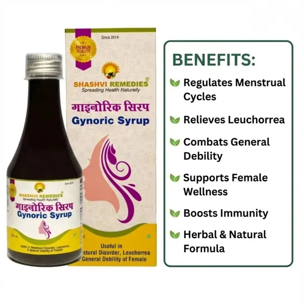 Shashvi_Gynoric_Syrup_200Ml_Women_Hormonal_Balance