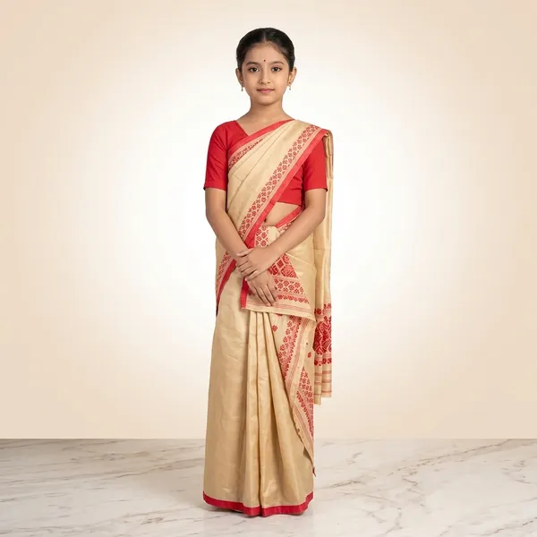 Cotton_Ethnic_Geometric_Embroidered_Mekhela_Sador_For_Girls