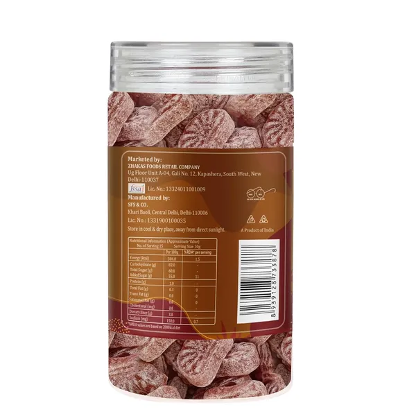 Foodsanic_Dalchini_Candy_|_Cinnamon_Flavoured_Digestive_Candy_|_Sweet_Spiced_Aroma_With_Warm_Taste_Notes_|_Indian_Mouth_Freshener_Candy_For_After_Meal_Enjoyment_|_150G_Each_(Pack_Of_2)