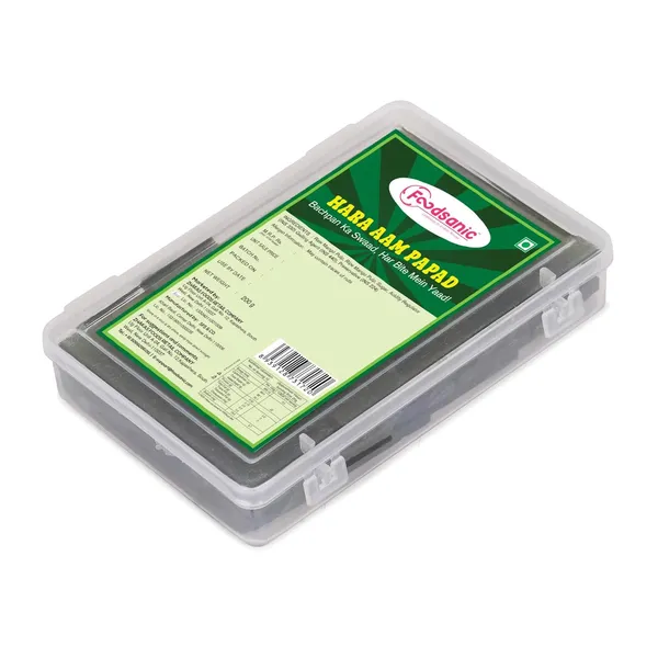 Foodsanic_Hara_Aam_Papad_|_Tangy_And_Sweet_Raw_Mango_Papad_With_Natural_Flavor,_Carefully_Made_To_Provide_A_Traditional_Snack_Experience_For_Family_And_Festive_Occasions_|_200G_Each_(Pack_Of_2)