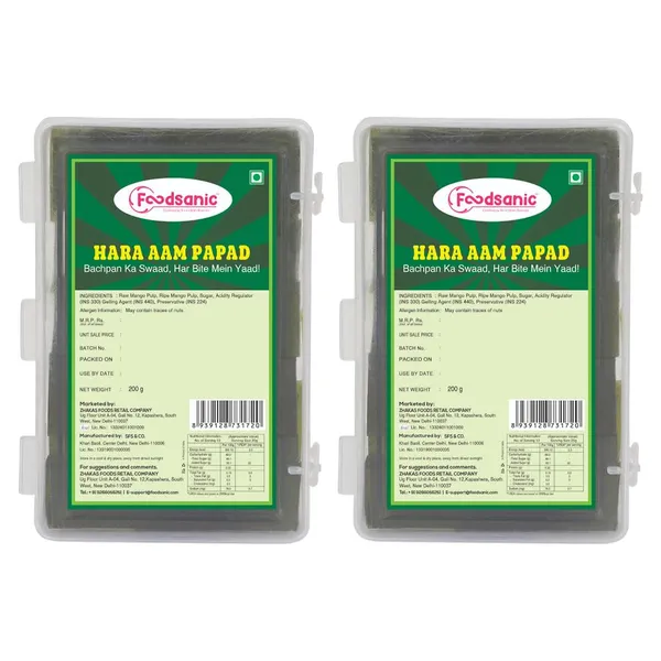 Foodsanic_Hara_Aam_Papad_|_Tangy_And_Sweet_Raw_Mango_Papad_With_Natural_Flavor,_Carefully_Made_To_Provide_A_Traditional_Snack_Experience_For_Family_And_Festive_Occasions_|_200G_Each_(Pack_Of_2)