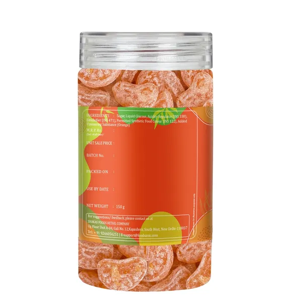 Foodsanic_Orange_Candy_With_Zesty_Citrus_Flavor_|_Hard_Candy_Texture_|Balanced_Sweet_And_Tangy_Taste_|_Suitable_For_Gifting,_Travel_Packs_And_Sharing_Occasions_|_Pack_Of_2_|_300G