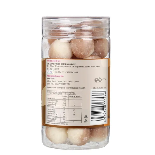 Foodsanic_Chocolate_Coconut_Peda_|_Chocolate_Blended_Coconut_Milk_Sweet_|_Soft_Fudge_Texture_Indian_Mithai_|_Fusion_Flavour_Sweet_For_Desserts,_Gifting_&_Celebrations_|_150G_Each_(Pack_Of_2)