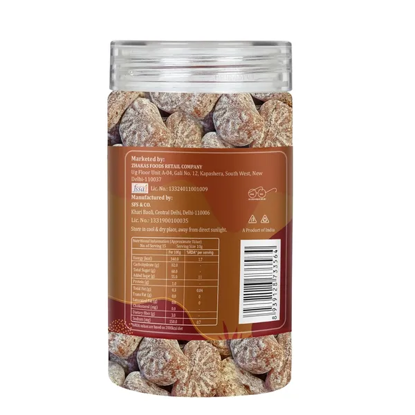 Foodsanic_Jeera_Candy_|_Cumin_Flavoured_Digestive_Candy_|_Sweet_And_Spicy_Taste_Notes_|_Indian_Style_Mouth_Freshener_Candy_For_Post_Meal_Moments_|_150G_Each_(Pack_Of_2)