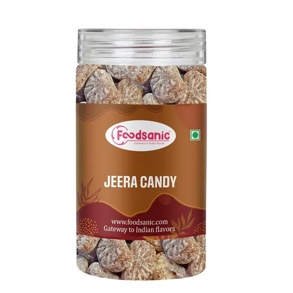 Foodsanic_Jeera_Candy_|_Cumin_Flavoured_Digestive_Candy_|_Sweet_And_Spicy_Taste_Notes_|_Indian_Style_Mouth_Freshener_Candy_For_Post_Meal_Moments_|_150G_Each_(Pack_Of_2)