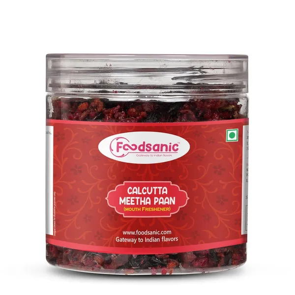 Foodsanic_Calcutta_Meetha_Paan_250G_And_Madrasi_Saunf_200G_Combo_Pack_|_Sweet_Paan_And_Flavorful_Saunf_Mix_With_Traditional_Taste_Ideal_For_Gifting_Family_Enjoyment_And_Festival_Treats