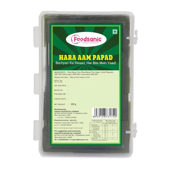 Foodsanic_Meetha_Aam_Papad_200G_And_Hara_Aam_Papad_200G_Combo_Pack_|_Sweet_And_Tangy_Mango_Papads_Soft_Textured_Traditional_Taste_For_Gifting_Family_Enjoyment_And_Festival_Treats