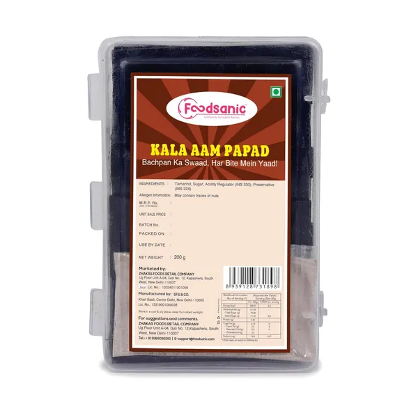 Foodsanic_Kala_Aam_Papad_200G_And_Meetha_Aam_Papad_200G_Combo_Pack_|_Tangy_Dark_Mango_And_Sweet_Mango_Papads_With_Traditional_Taste_Crafted_For_Gifting_Festive_Enjoyment_Family_Treats