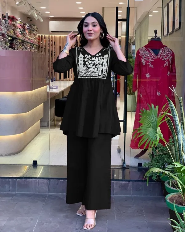 Black_Cotton_Co-Ord_Set_For_Women