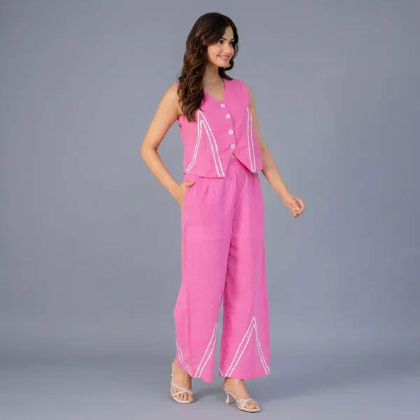 Pink_Cotton_Flex_Embroidered_Sleeveless_Top_Palazzo_Set_For_Women