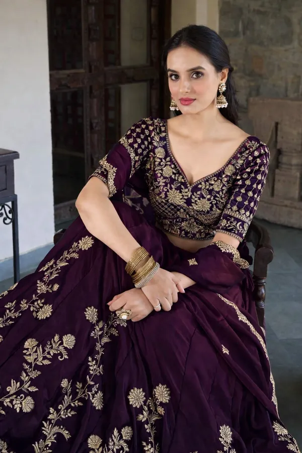 Purple_Vichitra_Silk_Premium_Lehenga_Choli_Set_For_Women