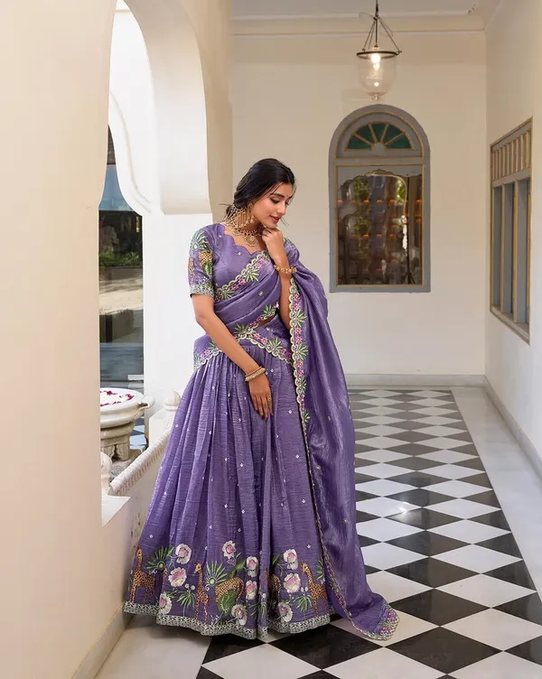 Purple_Crepe_Premium_Lehenga_Choli_Set_For_Women