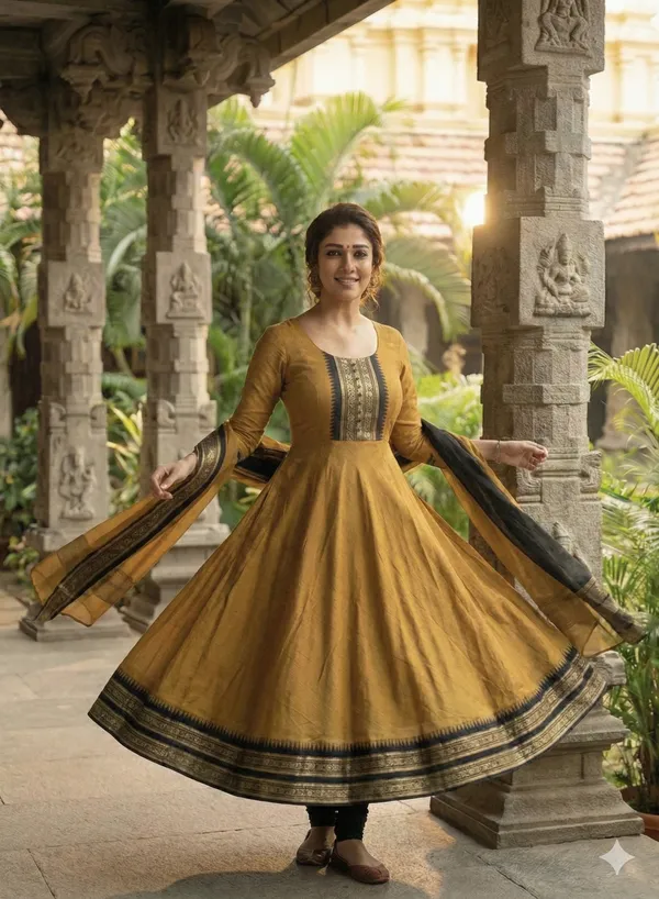Mustard_Yellow_Kanchi_Cotton_Premium_Anarkali_Kurta_For_Women