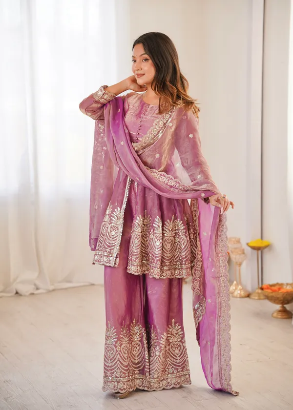 Purple_Heavy_Silk_Premium_Sharara_Suit_Set_For_Women