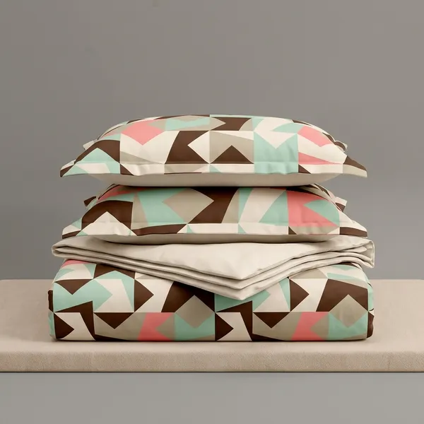Multicolor_Cotton_Bedsheet_With_Pillow_Cover_For_Home