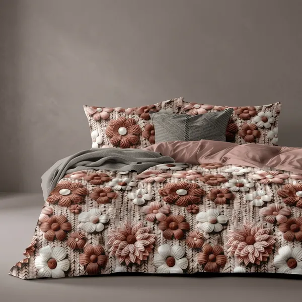 Multicolor_Cotton_Bedsheet_With_Pillow_Cover_For_Home